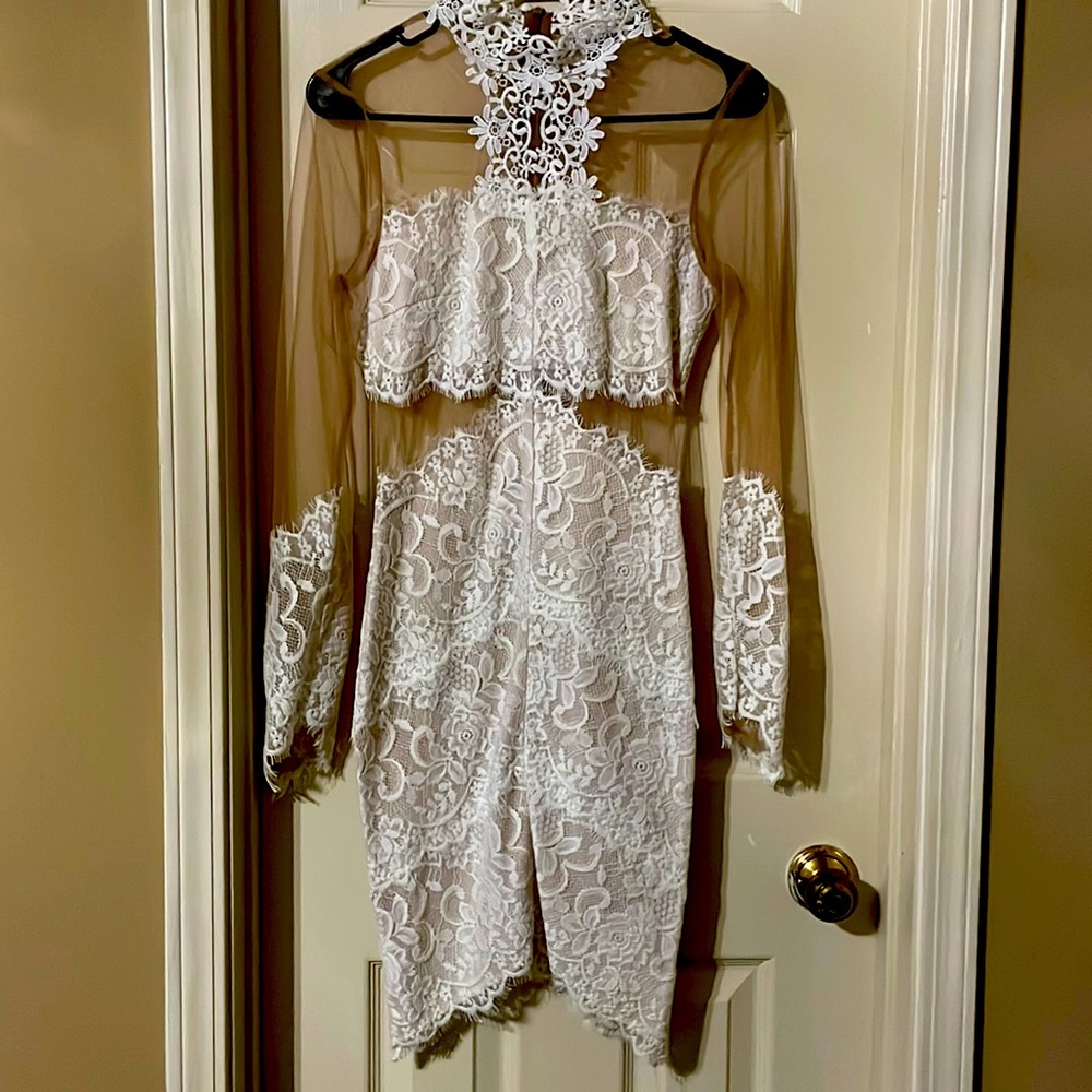 White Lace Dress
